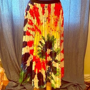 🛍✨CLEARANCE 🛍⭐️ Mid Calf/Ankle Tye Die Skirt